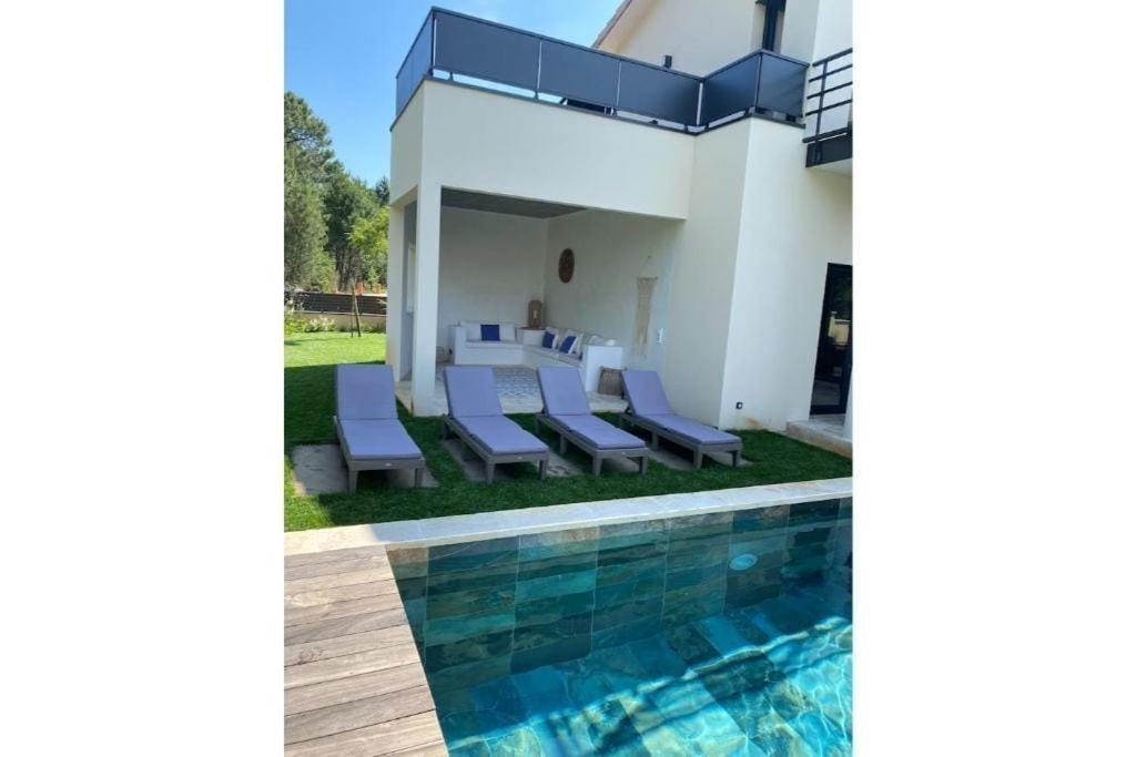 אנדרנוס-לה-באינס La Villa Des Trois Pins מראה חיצוני תמונה